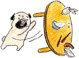 Pug-mom's picture journal sticker #182999