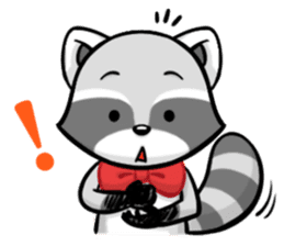 Rakkun Nonstop!! sticker #184511