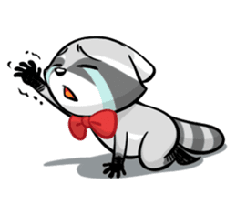 Rakkun Nonstop!! sticker #184524