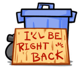 Rakkun Nonstop!! sticker #184531