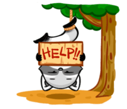 Rakkun Nonstop!! sticker #184532