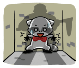 Rakkun Nonstop!! sticker #184534