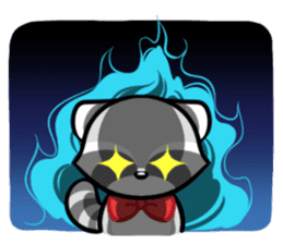 Rakkun Nonstop!! sticker #184540