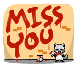 Rakkun Nonstop!! sticker #184542