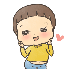 Mushroom hair child of 3-year-olds