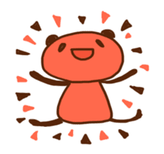 Panda, Cat and Bobbed Hair Style Girl sticker #185273