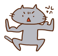 Panda, Cat and Bobbed Hair Style Girl sticker #185291