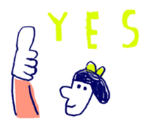 mi-ko san sticker #185467