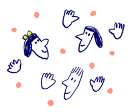 mi-ko san sticker #185486