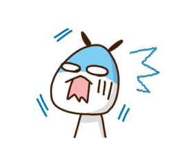 Elongated panda sticker #185997