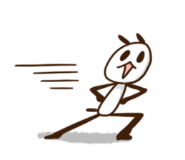 Elongated panda sticker #186004