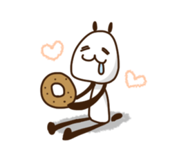 Elongated panda sticker #186007