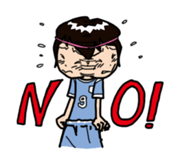 Football of my child sticker #186046