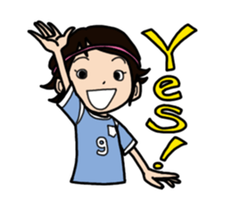 Football of my child sticker #186051