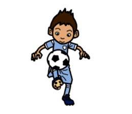 Football of my child sticker #186053