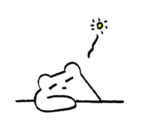 Polar bear & Black bear sticker #186486