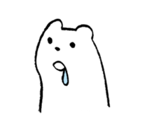 Polar bear & Black bear sticker #186488