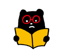 Polar bear & Black bear sticker #186493