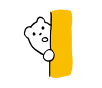 Polar bear & Black bear sticker #186498