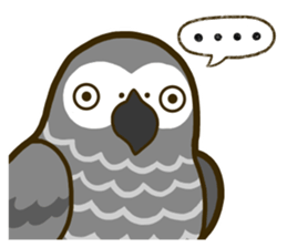 Cute birds gather! sticker #186876