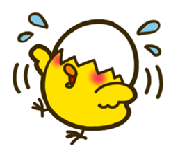 Cute birds gather! sticker #186881