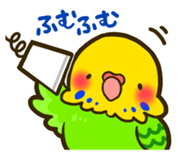 Cute birds gather! sticker #186886