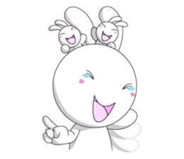 Nutty Bunnies The Gang sticker #187186