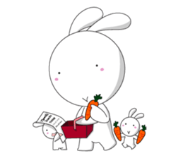 Nutty Bunnies The Gang sticker #187198