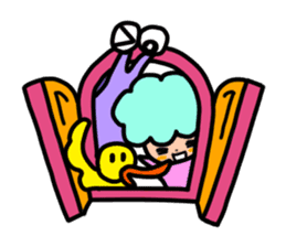 Day-to-day of Afro-chan sticker #187367