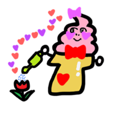 BABU series NO.10 SOFT CREAM sticker #187428