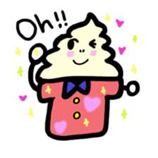 BABU series NO.10 SOFT CREAM sticker #187429