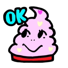 BABU series NO.10 SOFT CREAM sticker #187438