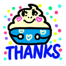 BABU series NO.10 SOFT CREAM sticker #187439