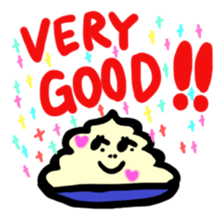 BABU series NO.10 SOFT CREAM sticker #187443