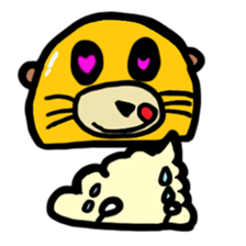 BABU series NO.10 SOFT CREAM sticker #187454