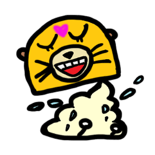 BABU series NO.10 SOFT CREAM sticker #187455