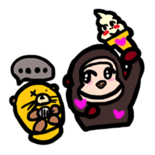 BABU series NO.10 SOFT CREAM sticker #187456