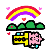 BABU series NO.10 SOFT CREAM sticker #187457