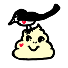 BABU series NO.10 SOFT CREAM sticker #187463