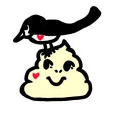 BABU series NO.10 SOFT CREAM sticker #187463