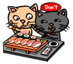 Atan and his Food sticker #187508