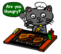 Atan and his Food sticker #187521