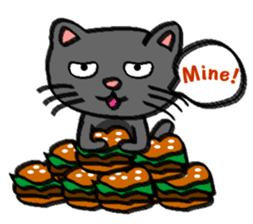 Atan and his Food sticker #187524