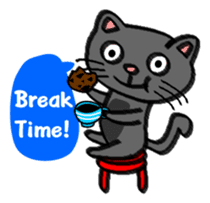 Atan and his Food sticker #187535