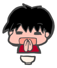 A boy's stamp for mamas sticker #187821