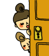 mama and baby sticker #188245