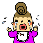 mama and baby sticker #188273