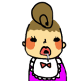 mama and baby sticker #188276