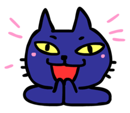 Black Cat sticker #188387