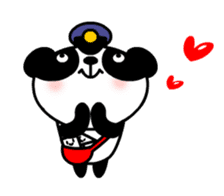 Mailman of the panda sticker #190161